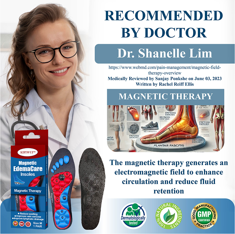 KIFIWUI™ Magnetic EdemaCare Insoles(新西兰）