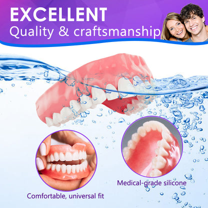 Bikenda™ Silicone Reline Denture Set（🔥𝐋𝐢𝐦𝐢𝐭𝐞𝐝 𝐭𝐢𝐦𝐞 𝐝𝐢𝐬𝐜𝐨𝐮𝐧𝐭 𝐋𝐚𝐬𝐭 𝟑𝟎 𝐦𝐢𝐧𝐮𝐭𝐞𝐬🔥)💎